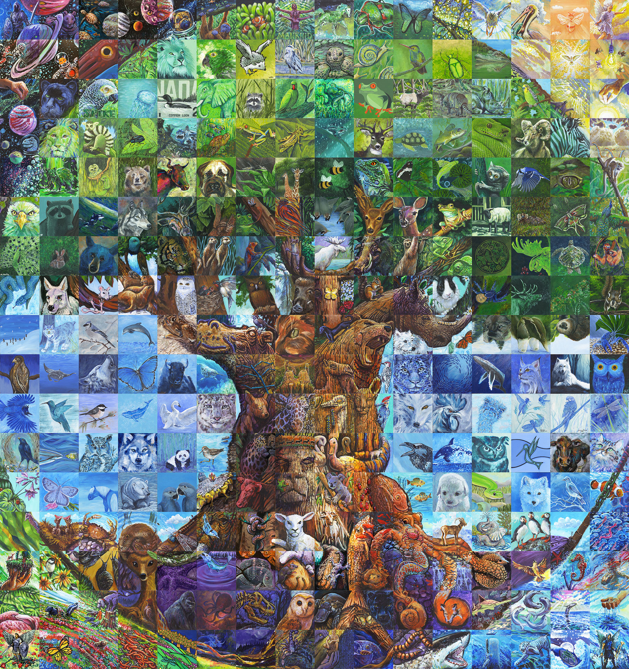 Tree of Life Mural Complete