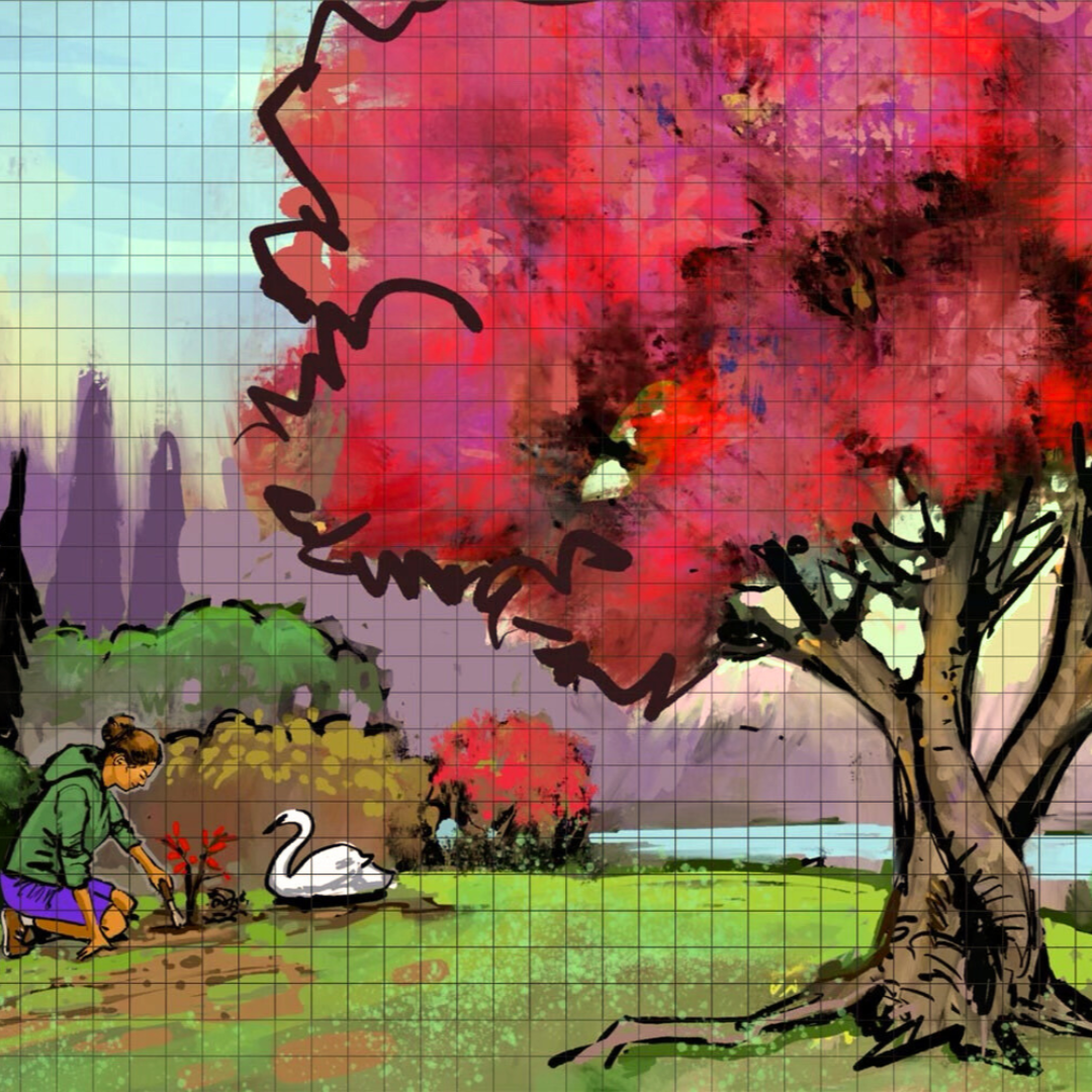 Sample Mural Mosaic Client Design Concept