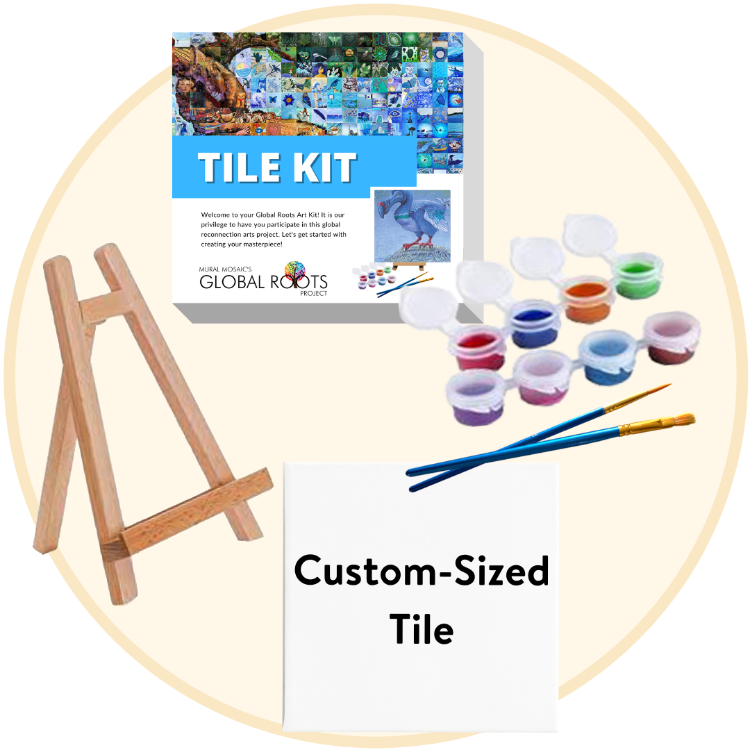Custom Painting Kit for Mural Mosaic
