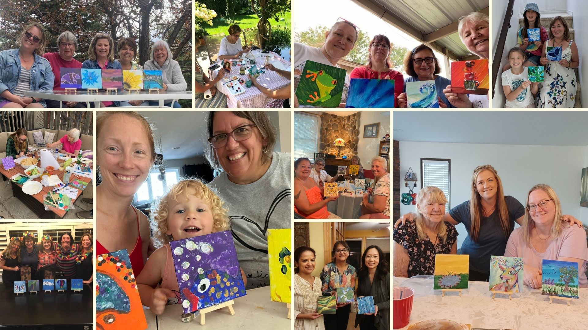 All the Painting Fun!